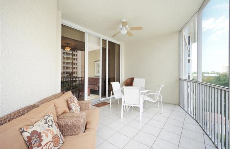 Rental balcony at Phase III Real Estate.
