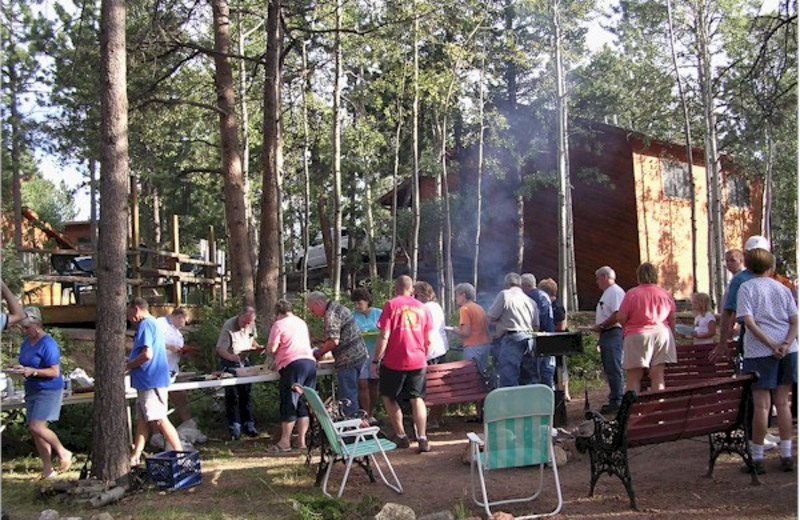 Groups at Bristlecone Lodge.