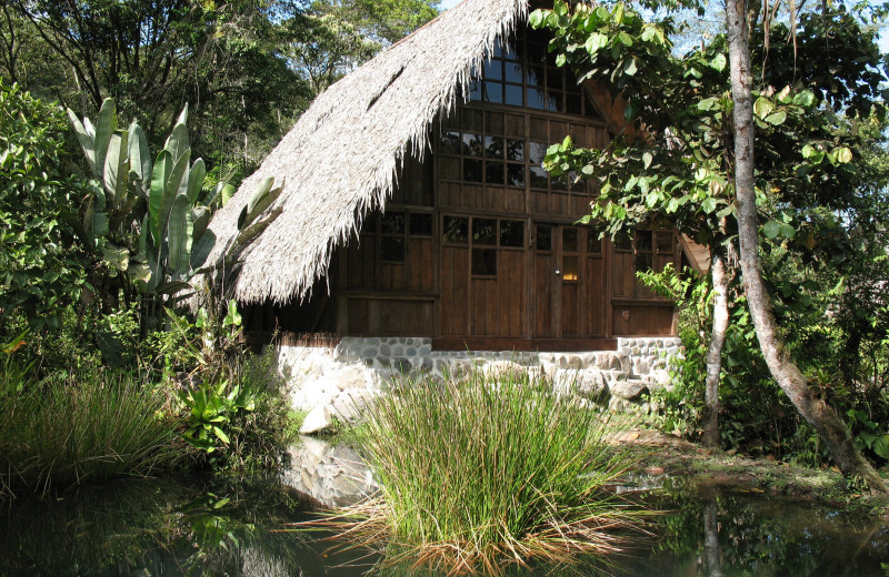 Exterior view of Cloudforest Ecolodge El Monte.