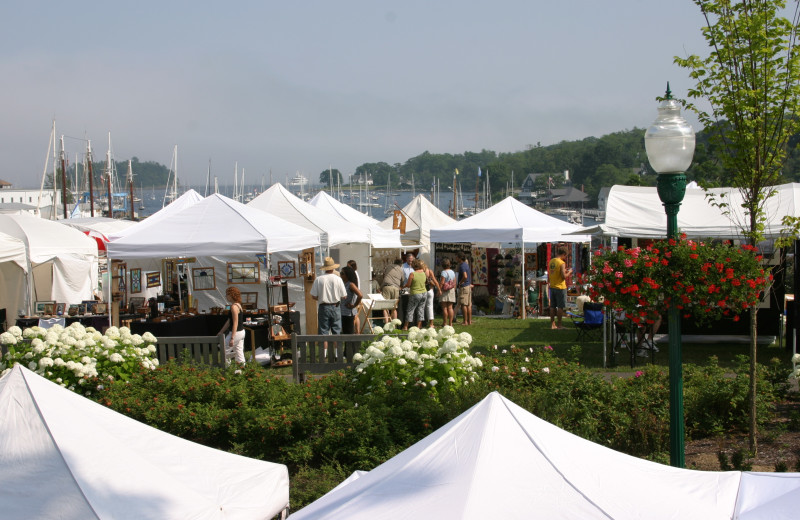 Market near Lord Camden Inn.