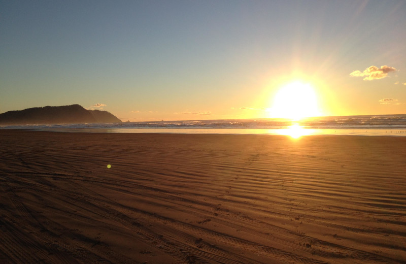 Beach at Gearhart by the Sea.