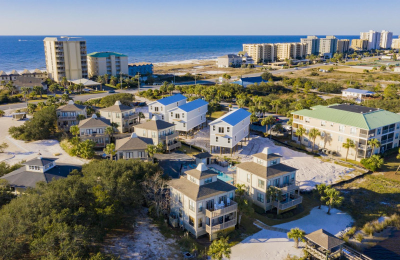 Rental exterior at Molokai Villas Perdido Key.