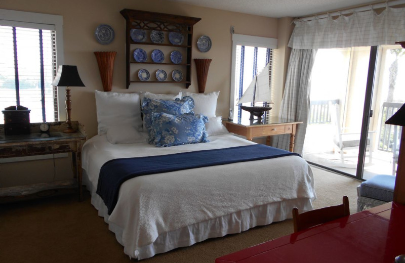 Rental bedroom at Amelia Island Rentals, Inc.