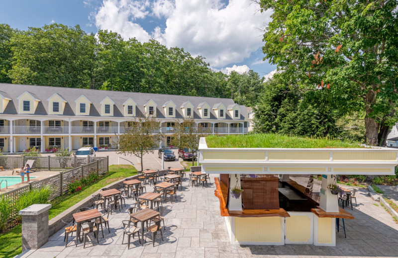 Exterior view of The Admiral's Inn Resort.