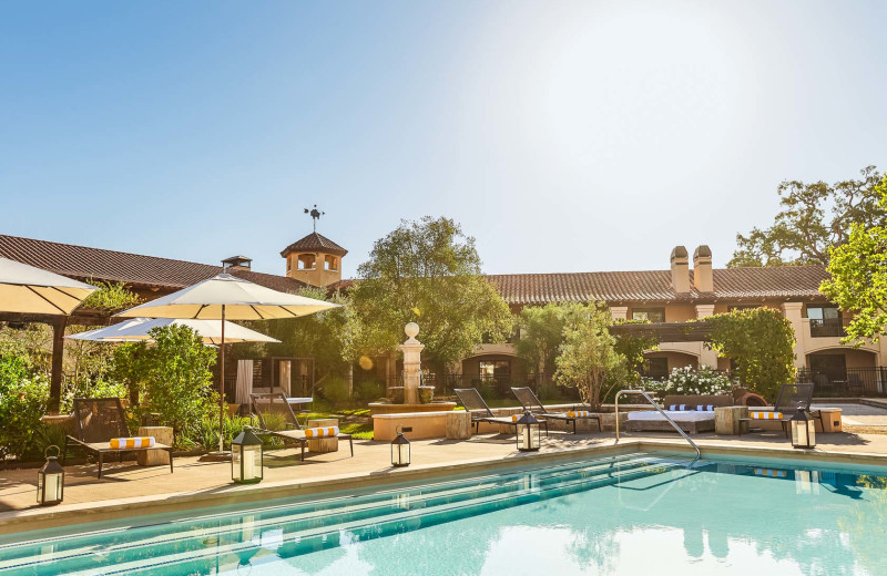 Outdoor pool at Napa Valley Lodge.