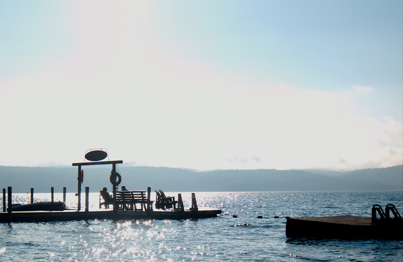 Lake view at Trout House Village Resort.