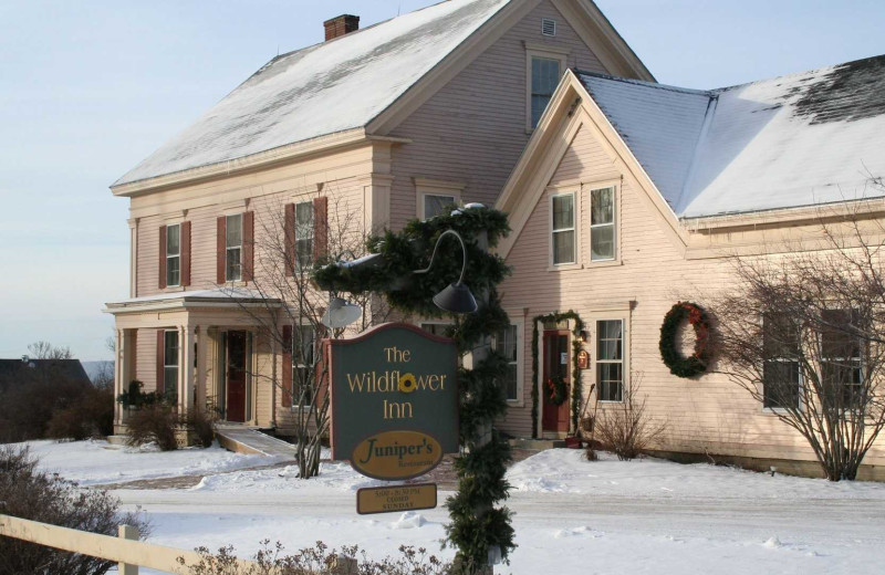 Exterior view of The Wildflower Inn.