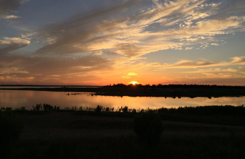 Lake view at Big Chief RV Resort.