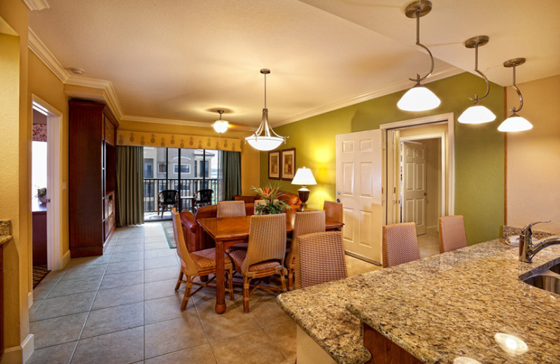 Guest living room at Westgate Lakes Resort & Spa.