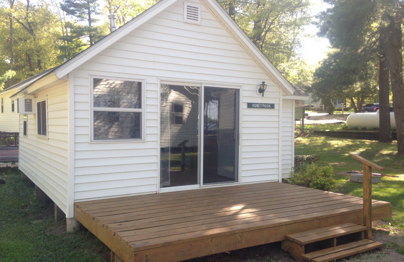 Cabin at Lakeview Resort.