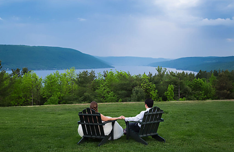 Weddings couple at Bristol Harbour Resort on Canandaigua Lake.