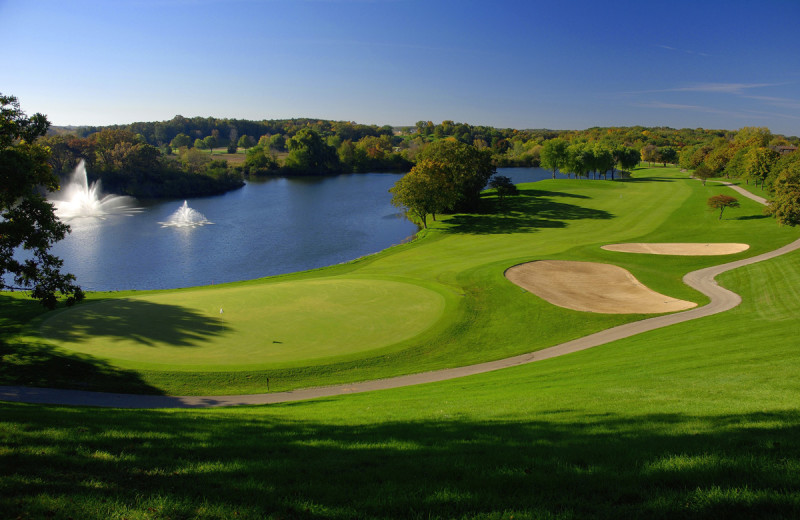 Golf course at Timber Ridge Lodge & Waterpark.