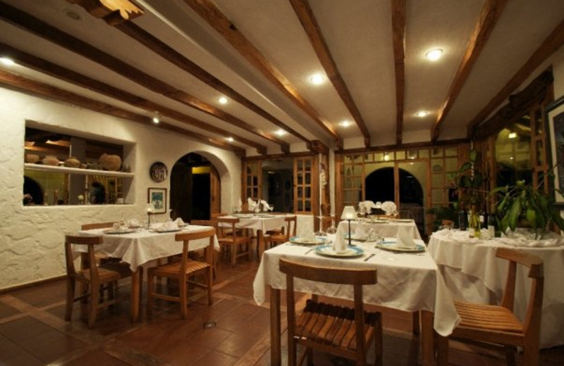 Dining at Hacienda Primavera Wilderness Ecolodge.