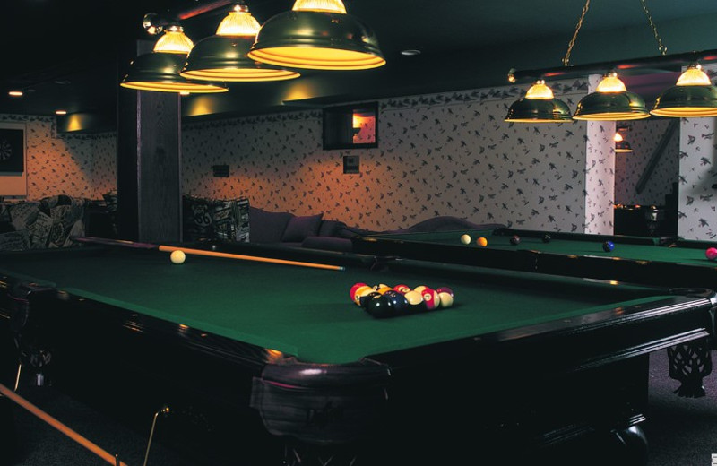 Billiards at The Couples Resort.