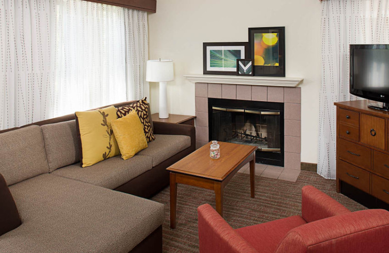 Guest room at Residence Inn San Diego Central.