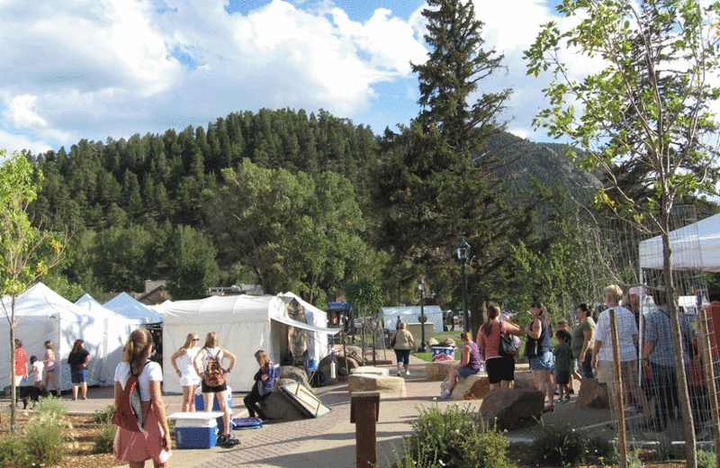 Festival at Rustic River Cabins.