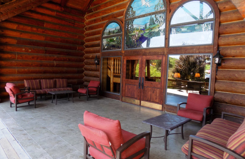 Lounge at Garland Lodge and Resort.