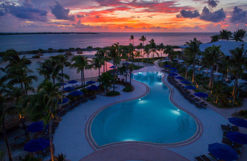 Outdoor pool at Hawks Cay Resort.