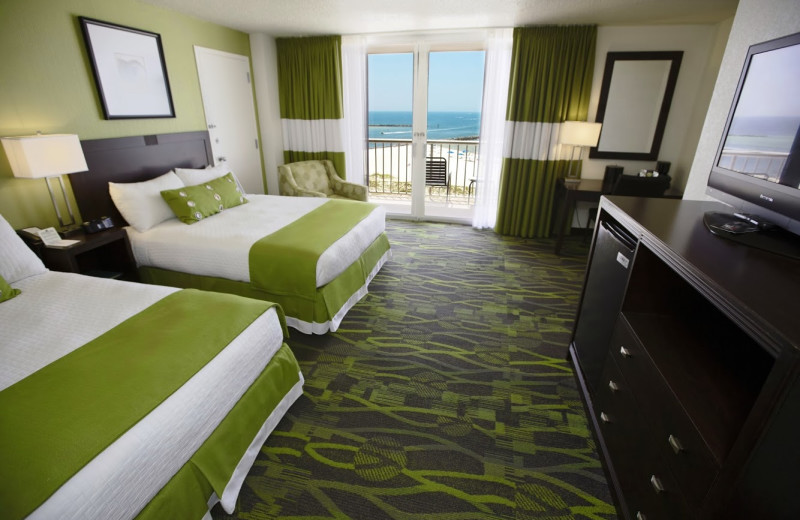 Guest room at Perdido Beach Resort.