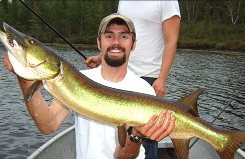 Guided fishing tours at North Country Vacation Rentals.