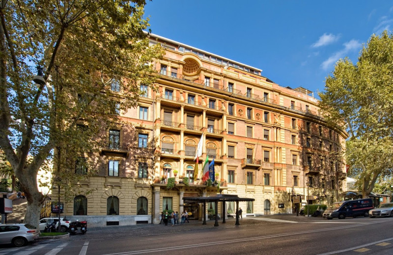 Exterior view of Ambasciatori Palace Hotel.