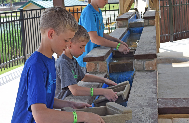 Mining for gems at Yogi Bear's Jellystone Park Luray.