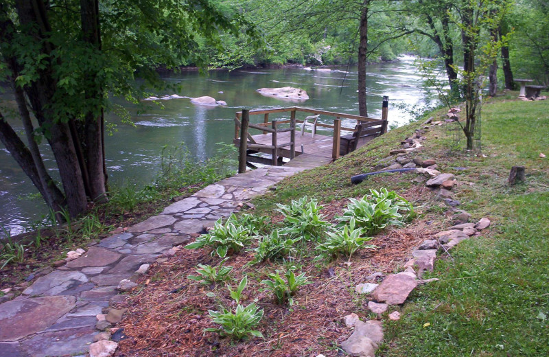 View from Black Bear Cabin Rentals.