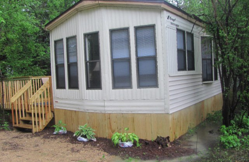 Family Cabin Rental at Baraboo Hills Campground