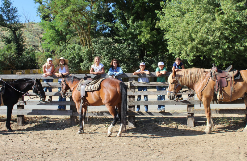 Dude ranch at Rankin Ranch.