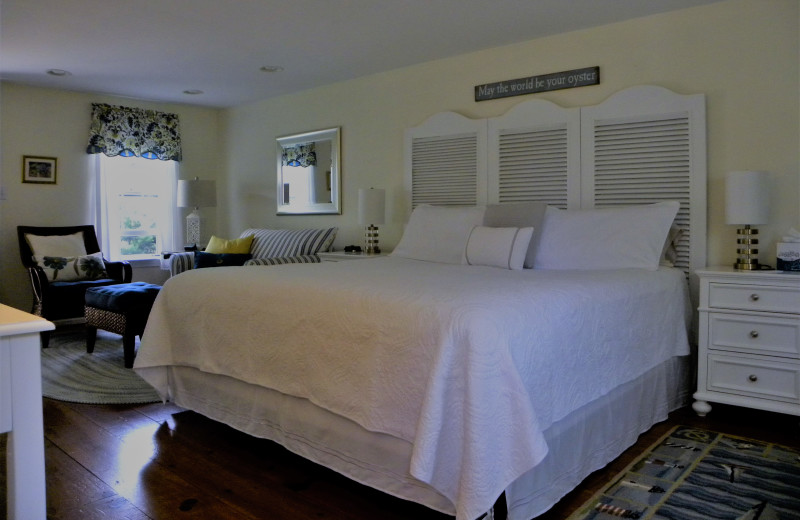 Guest room at Candleberry Inn.