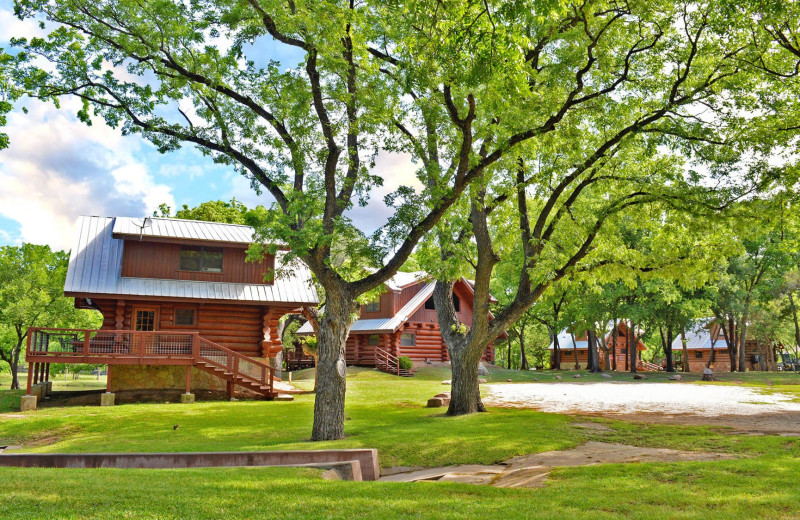 Rental exterior at Log Country Cove.