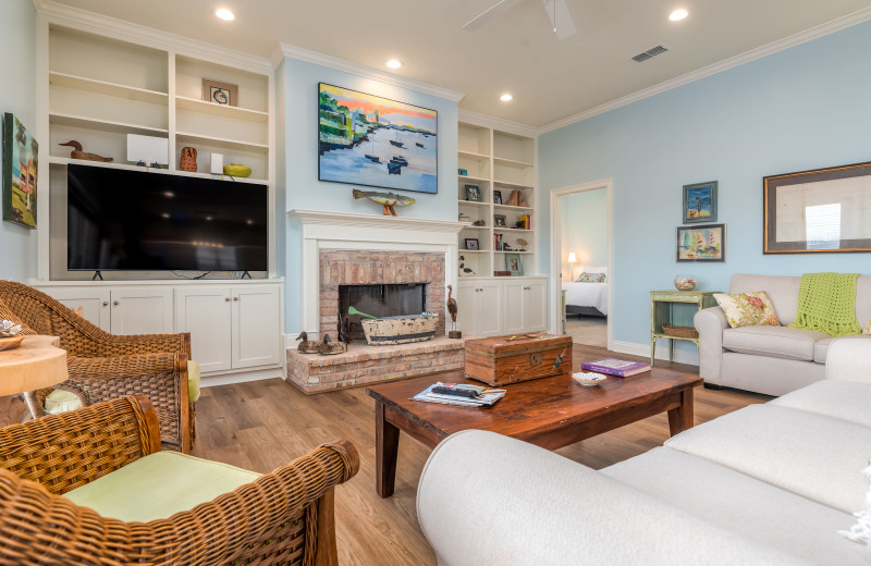 Rental living room at Boardwalk Realty Inc.