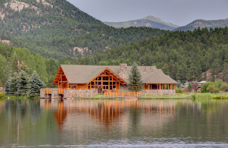 Lake near Colorado Bear Creek Cabins.