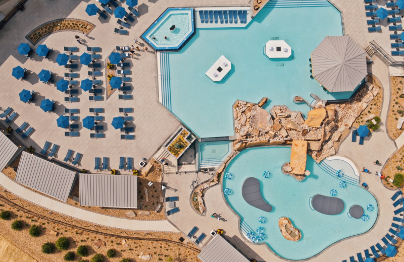 Pool at Nemacolin Woodlands Resort.