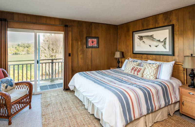 Rental bedroom at Gearhart by the Sea.