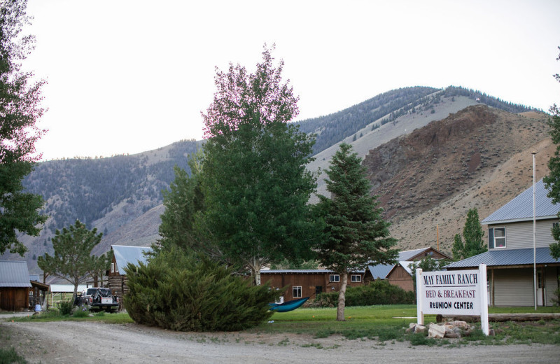 Exterior view of May Family Ranch.