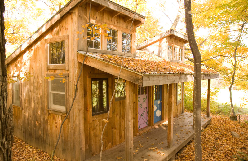Cabin at Common Ground Center.