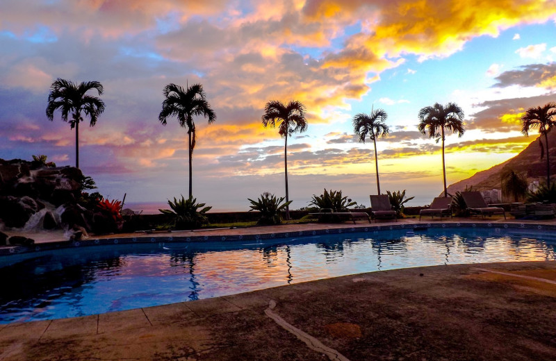 Rental pool at Hawaiian Vacation Rentals.