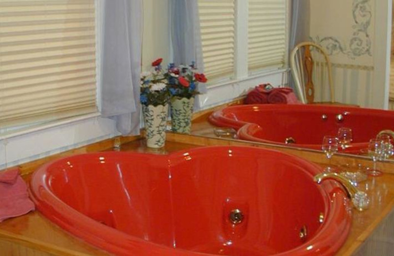 Scandinavian Suite jacuzzi at Black Forest Bed & Breakfast & Luxury Cabins.