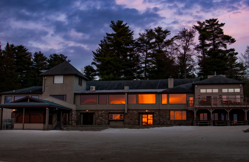 Exterior view of Lake Naomi Club.