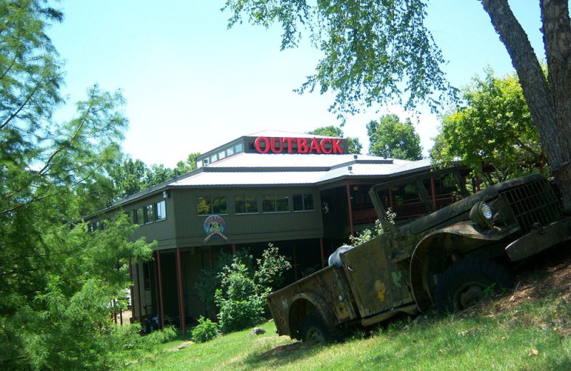 Exterior view of Outback Roadhouse Inn.