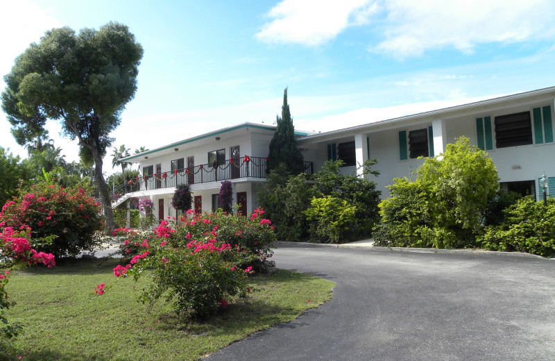Exterior view of Rock Reef Resort.