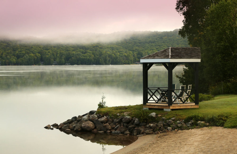 Gazebo at Sir Sam's Inn and WaterSpa.
