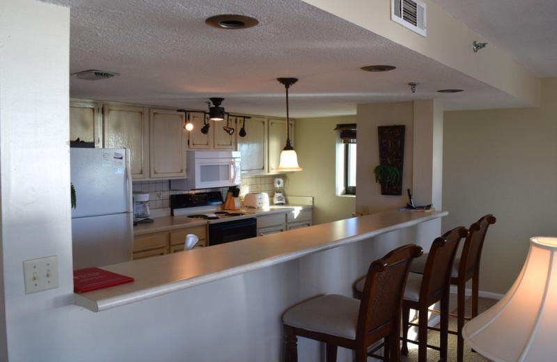 Rental kitchen at Alicia J. Hollis, Realtor.