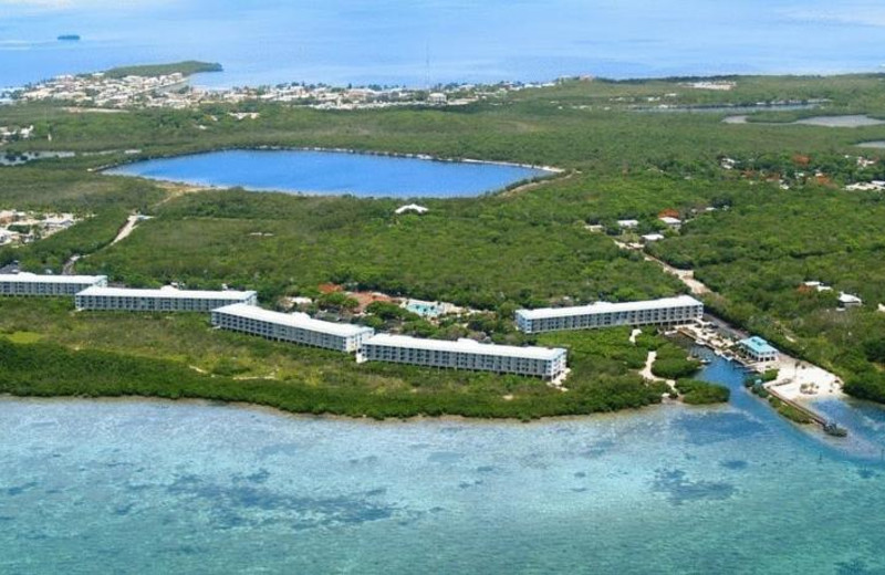 Aerial view of iTrip - Islamorada.