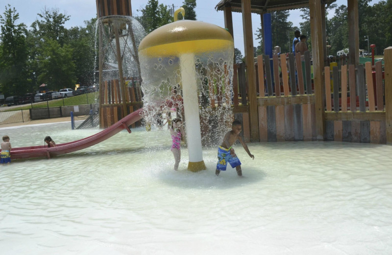 Waterpark at Yogi on the Lake.
