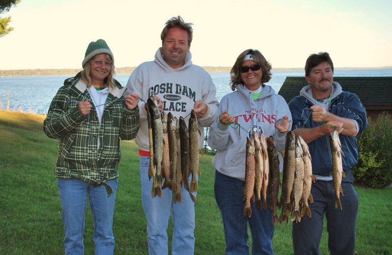 Fishing at Geiger's Trails End.