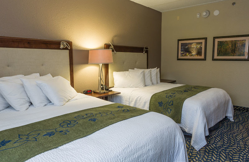 Guest room at Grand Portage Lodge 