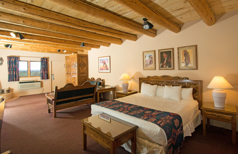 Unique Southwestern Guest Room Decor at Sagebrush Inn and Suites