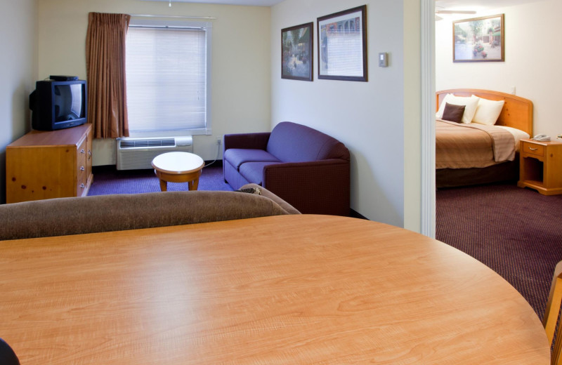 Guest room at Candlewood Suites - Stevensville.